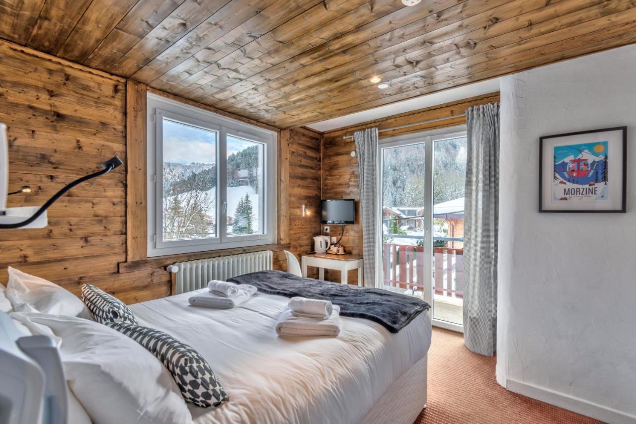 Hotel La Chaumiere Morzine Eksteriør billede