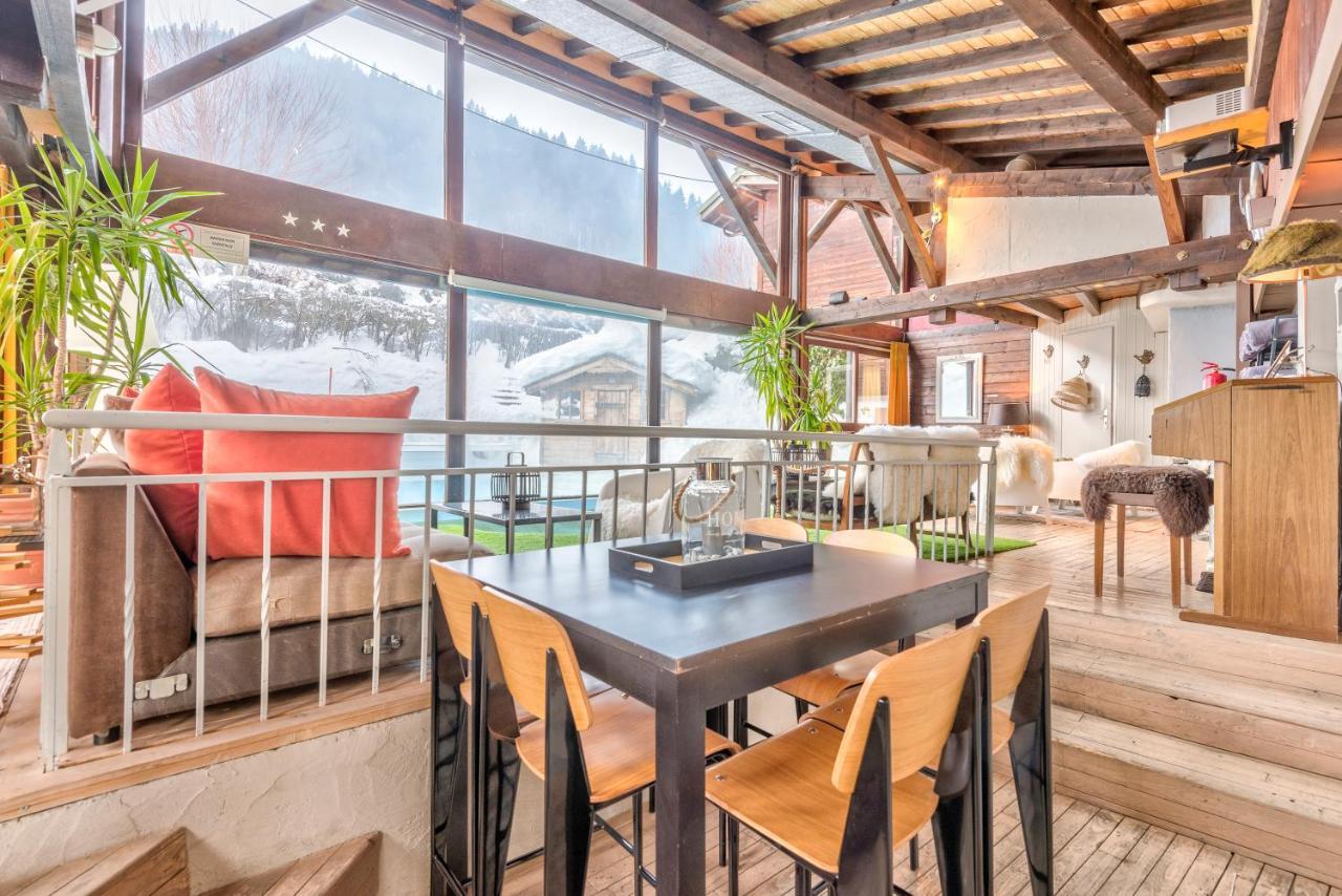 Hotel La Chaumiere Morzine Eksteriør billede