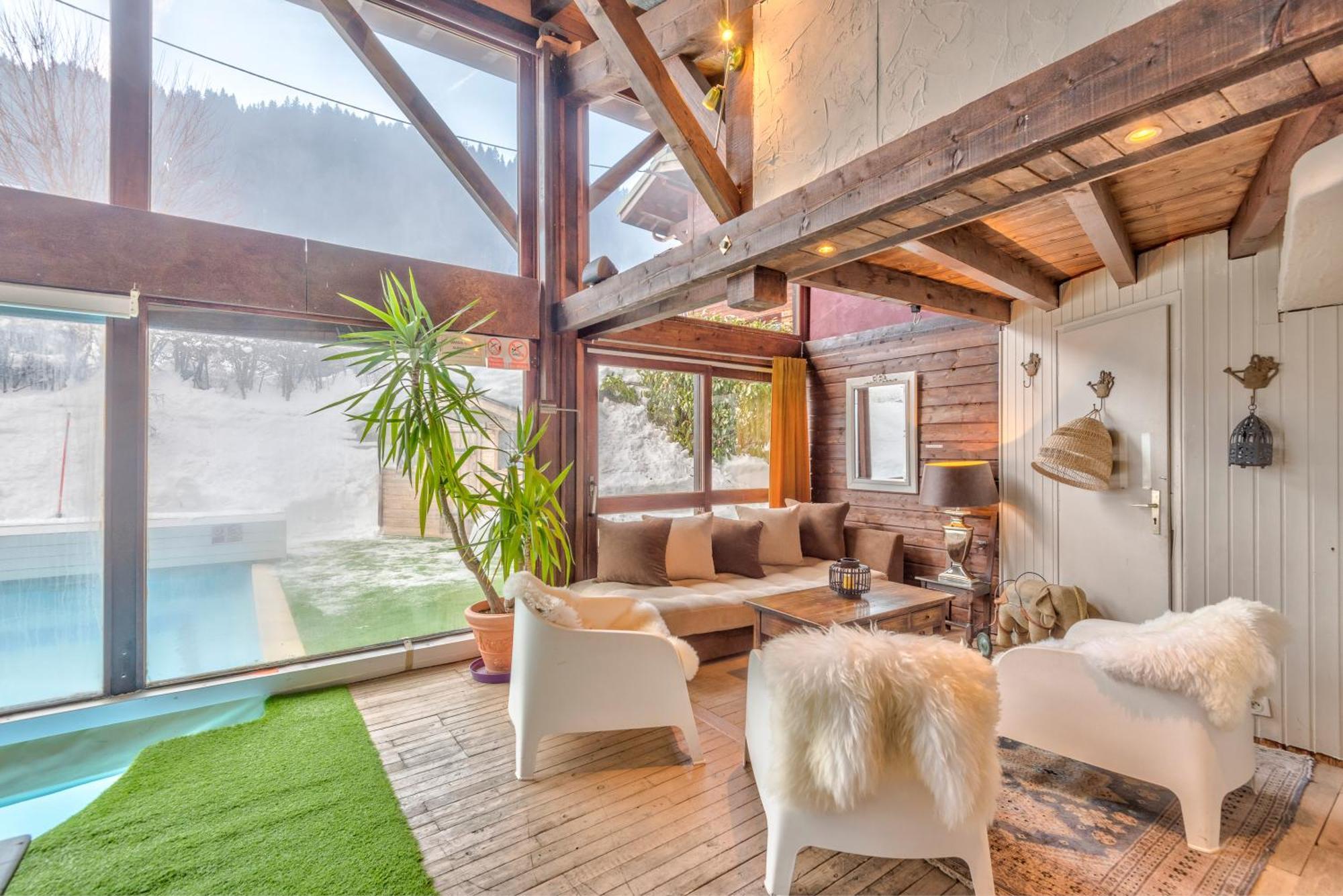 Hotel La Chaumiere Morzine Eksteriør billede